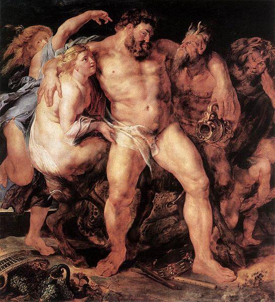 Peter Paul Rubens The Drunken Hercules oil painting picture